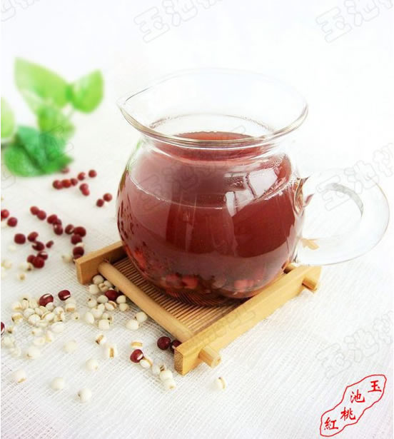 自制红豆薏米茶图片