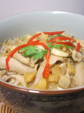 干贝海鲜菇汤