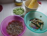 海鲜玉米青豆汤的做法步骤_1